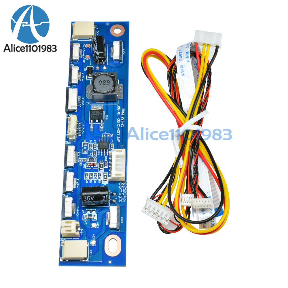 Backlight LED Inverter Tester 12 Connecters Constant Current Board Driver Board
