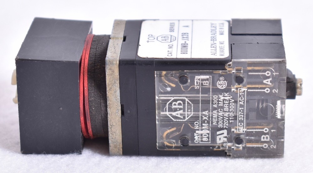 AB Allen-Bradley Selector Switch 800MB-JX2B