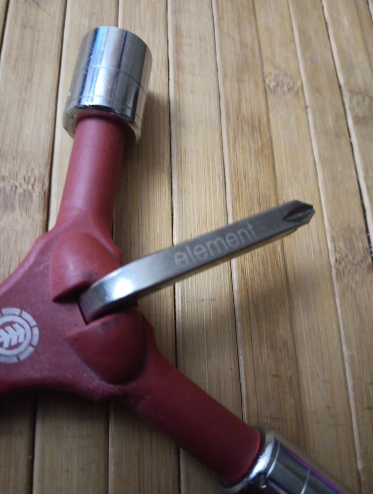 Vintage Element Skateboarding Skate Tool Deck Wrench