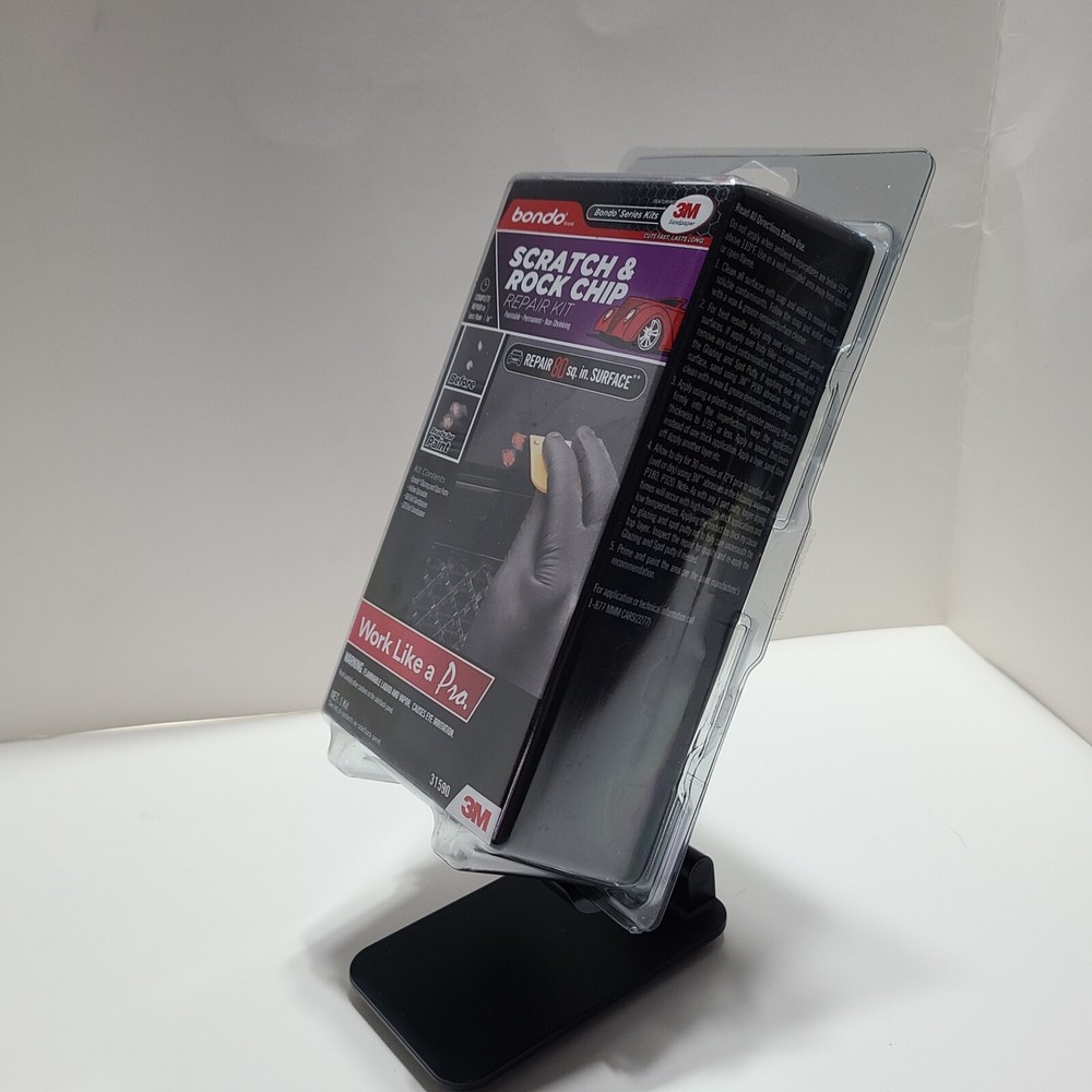 3M Bondo Scratch & Rock Chip Repair Kit. Paintable • Permanent • Non-Shrinking.