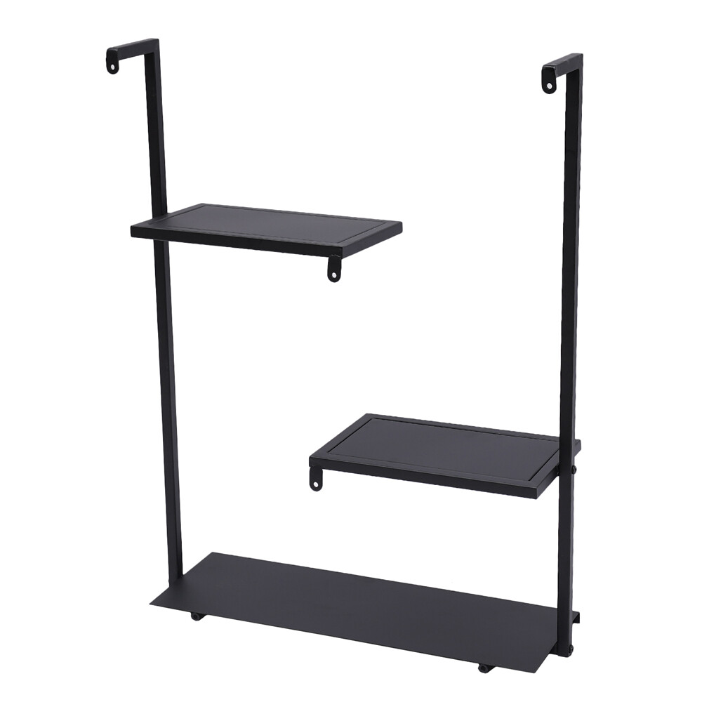 3-Layer Wall Hanging Storage Rack - Elegant Shelf for Home Organization