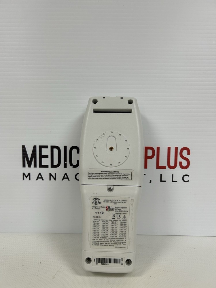 Masimo SET MX-1 Oximeter Rad