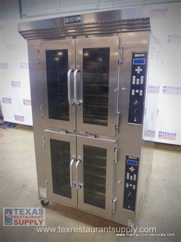 Doyon CA12 Electric Double Stack Convection Bakery Bread Oven