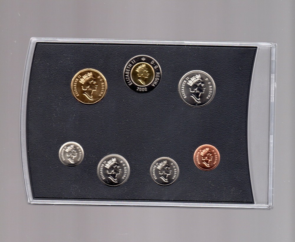 2000 Specimen set, all in original packaging and COA