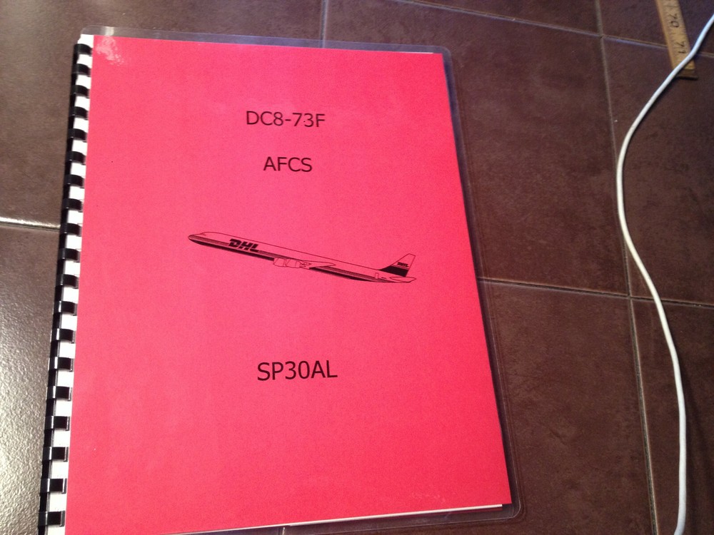 Sperry AFCS SP30AL in Douglas DC-8 Pilots Guide & Training Manual.