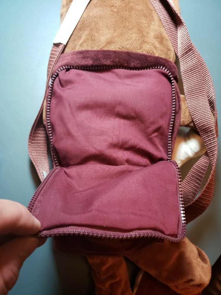 NEW Hershey's Chocolate World Chocolate Bar Plush Backpack NWT Members Exclusive