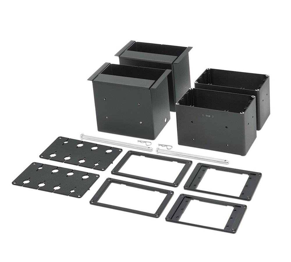 Full KIT! Extron Cable cubby Includes TWO Power Modules & Share Button HDMI's