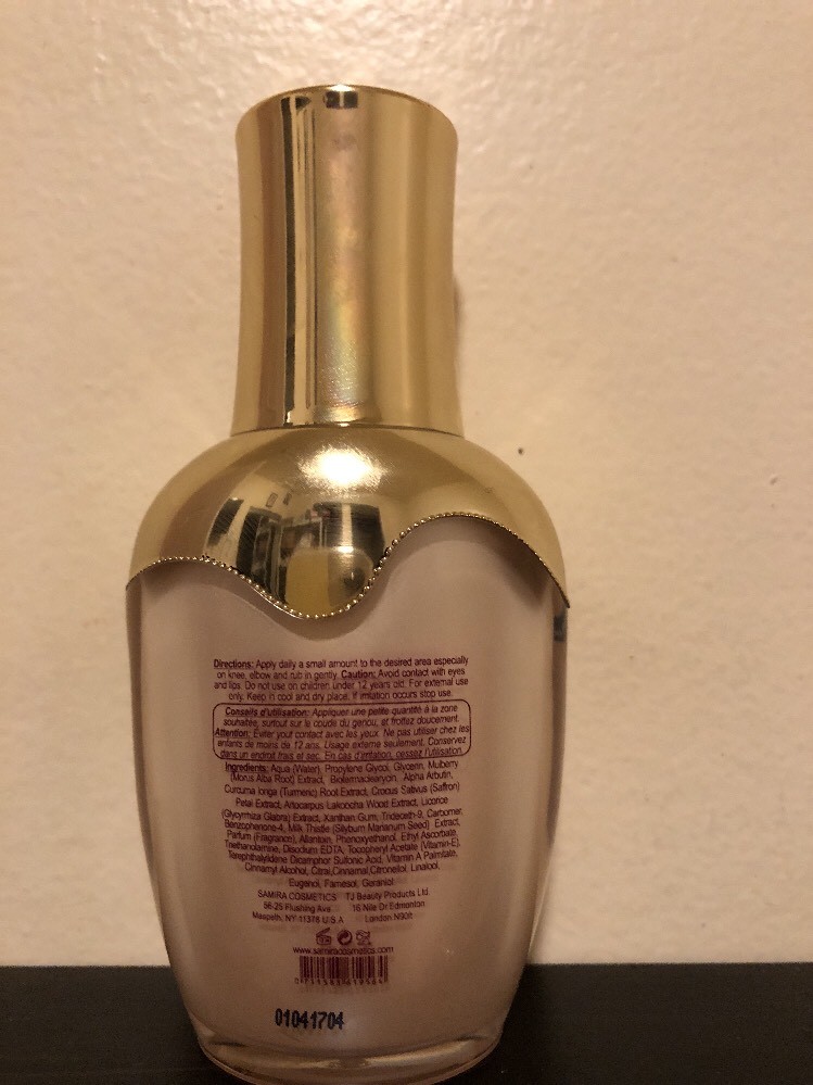 SAMIRA Toning Serum Immense Whitening Therapy 60ml. Samira
