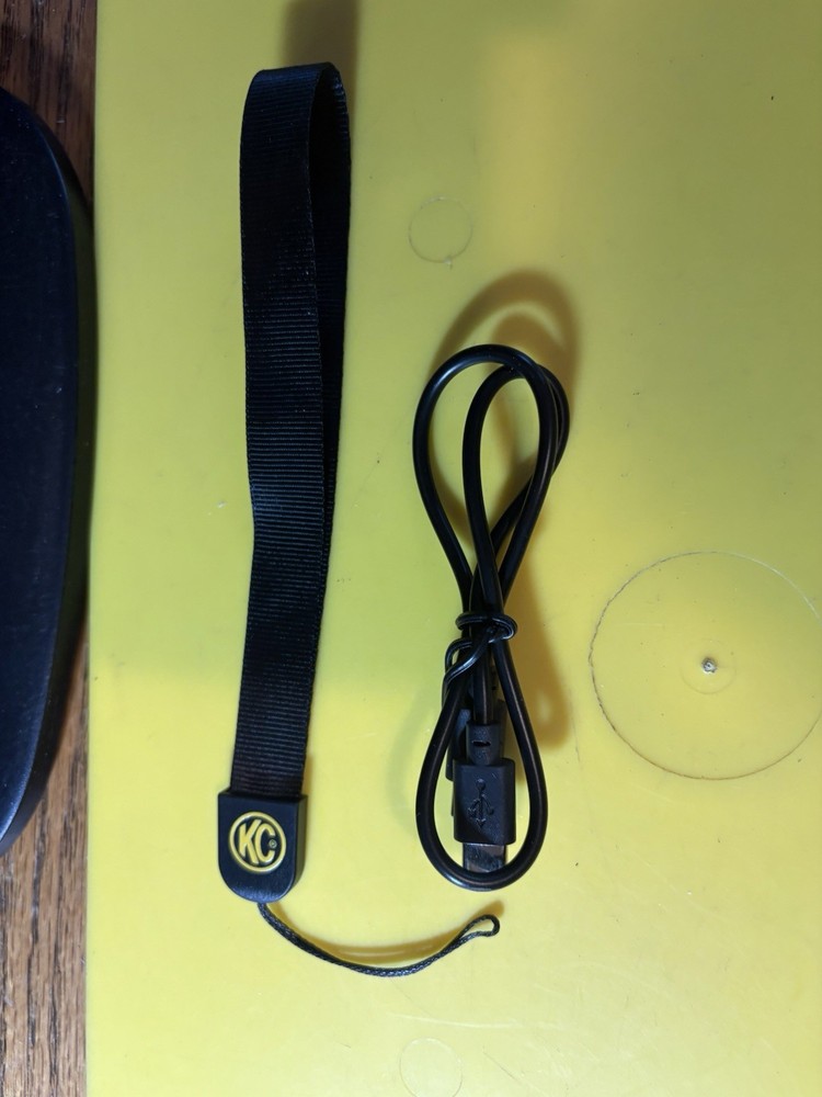 KC Auto Light Flashlight W/ Emergency Tool+Work Light+Tools+Charge Cord NIP