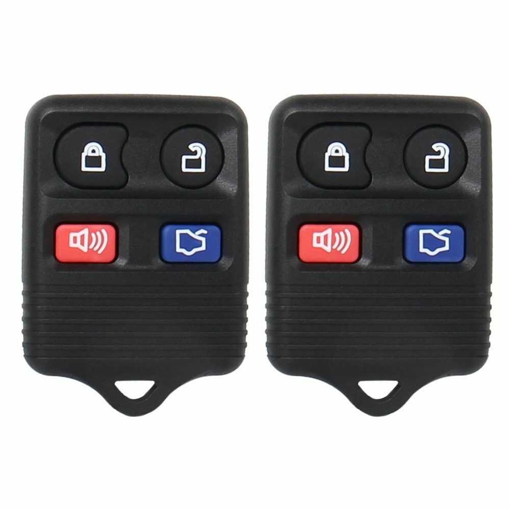 2pcs Keyless Entry Remote Control Car Key Fob Clicker Transmitter Replacement US