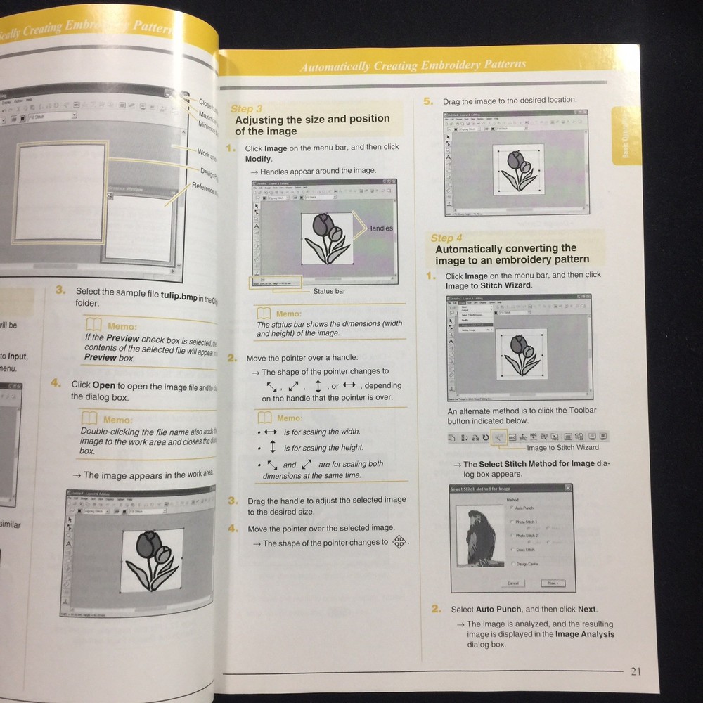 Baby Lock Instruction Manual for Palette Embroidery Software Version 6.0
