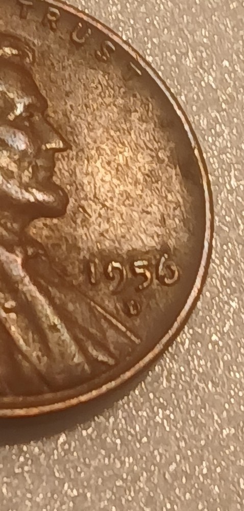 1956 D Double Die Obverse Penny