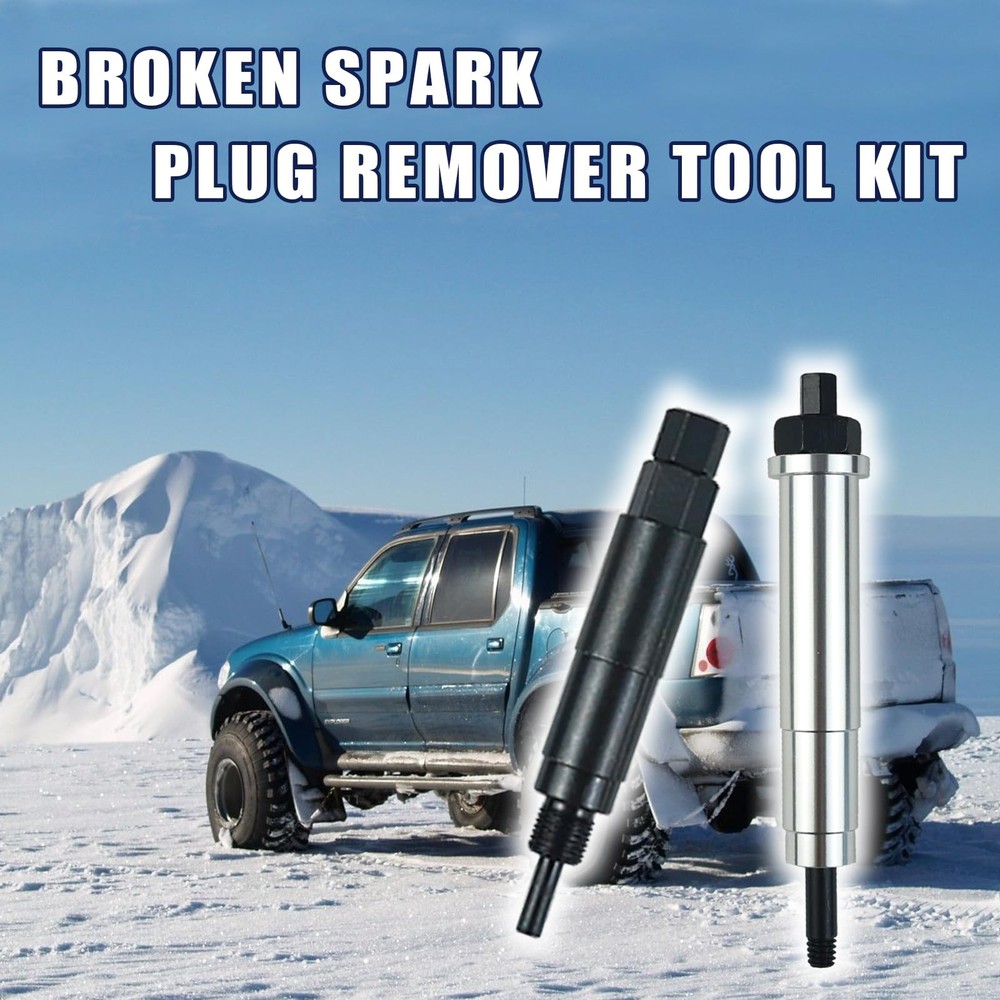 DOPPAPS 65600 Broken Spark Plug Remover Tool Kit Removal Plug...