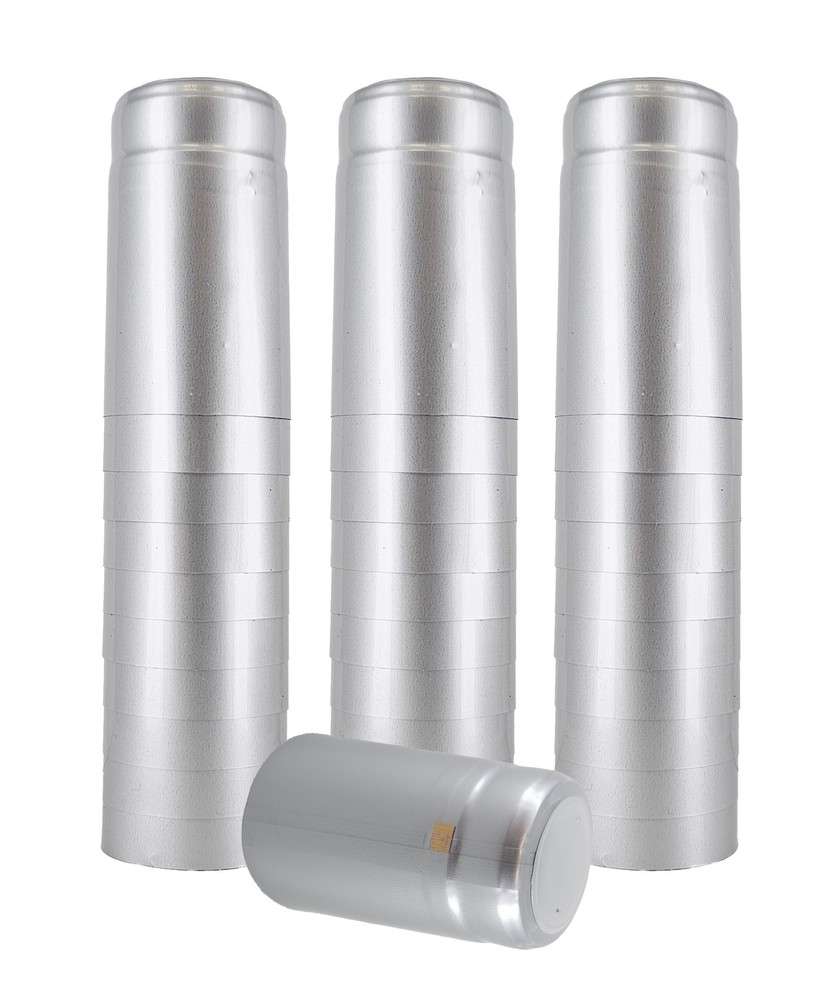 Home Brew Ohio Silver PVC Shrink Capsules 30 count