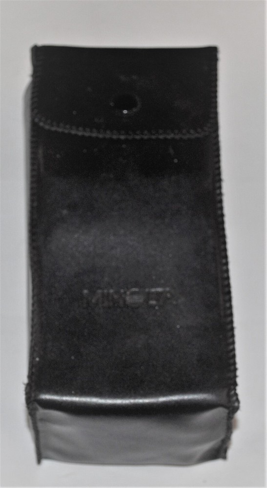 MINOLTA PROGRAM 4000 AF AUTO SHOE MOUNT ELECTRONIC FLASH WITH CASE GOOD