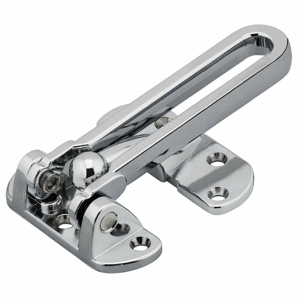 Security Door Guard- Satin Nickel Finish-  # 33094