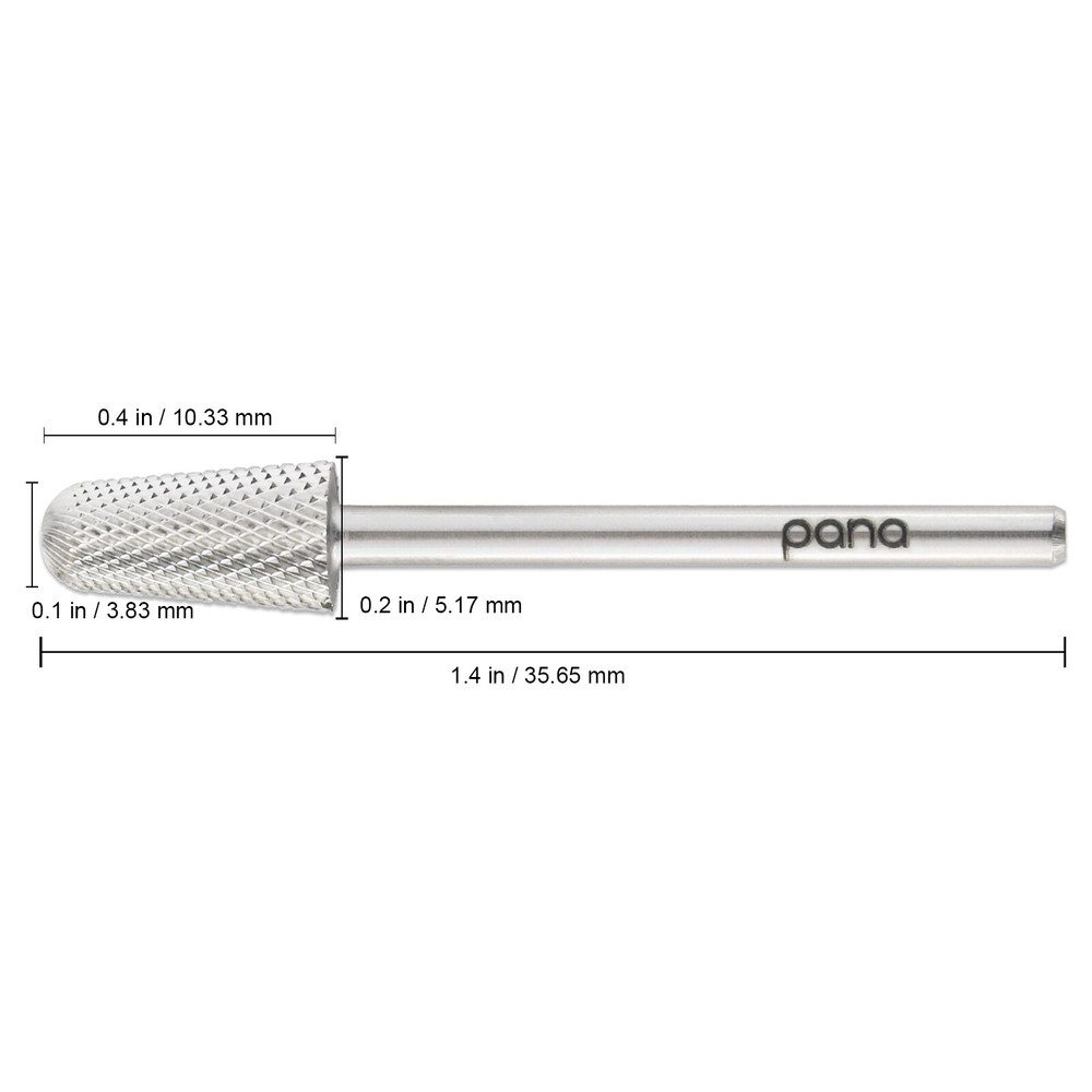 Professional Silver Safety Carbide Nail Drill Bit Extra Fine Grit