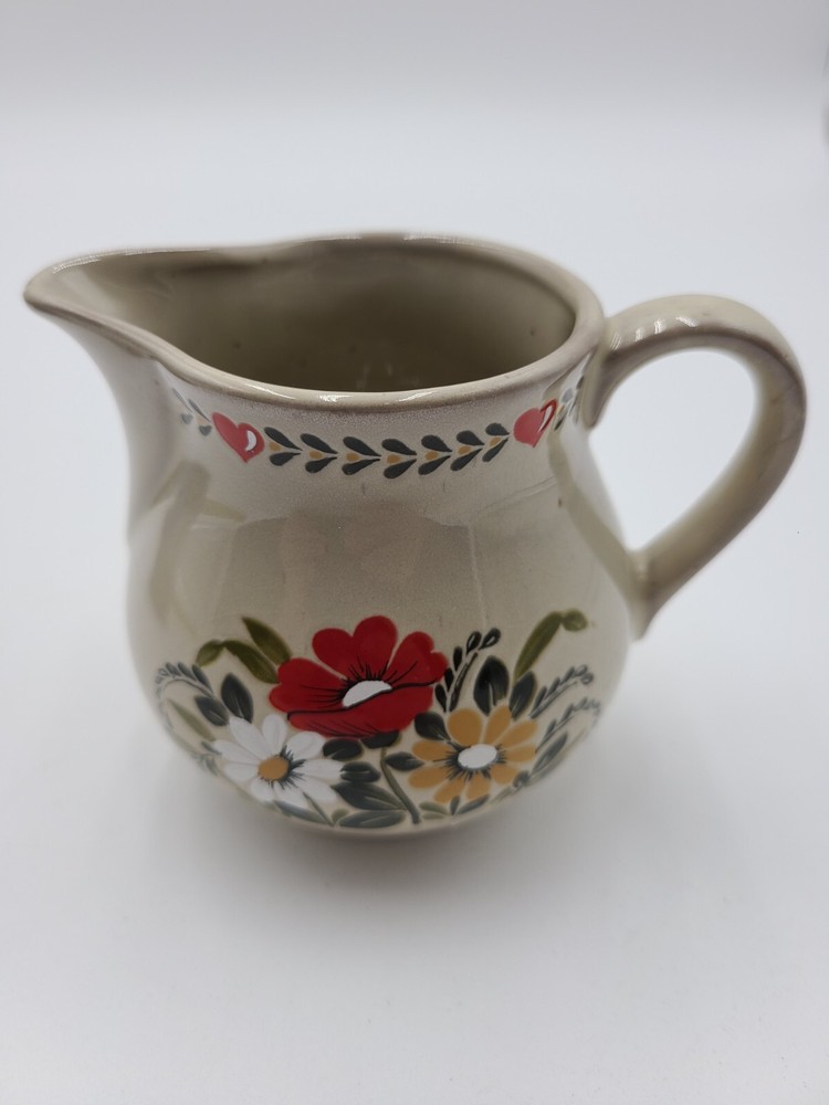 VTG. Winterling Germany Creamer with Floral Pattern