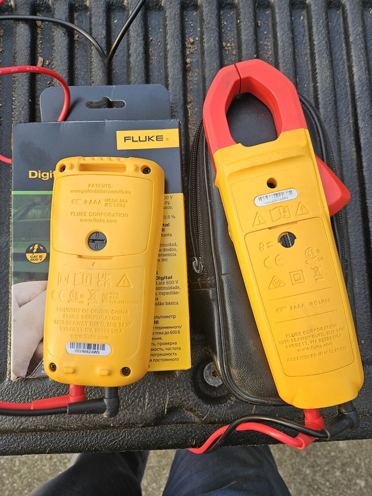 Fluke 101/323 HVAC Combo Kit Used