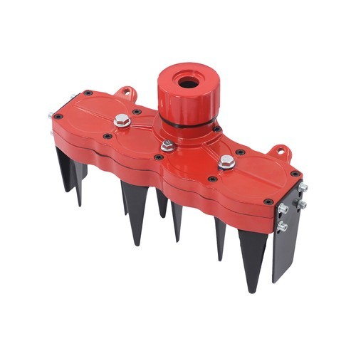 Multi-Function 4-Tooth Weeding Wheel Weeding Attachment Wheel Grass Remover Tool