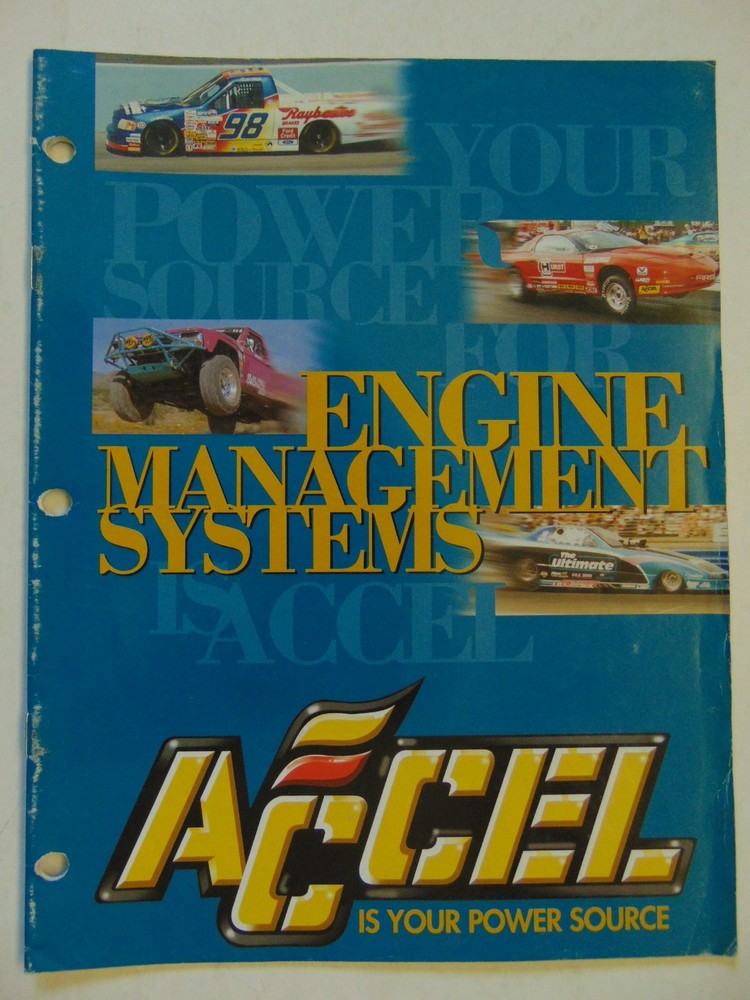 Vintage Original 1996 Accel Engine Management Systems Catalog