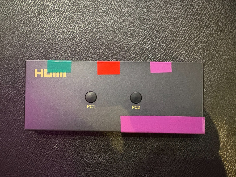 KVM 4Kx2K 2 Port HDMI Switch