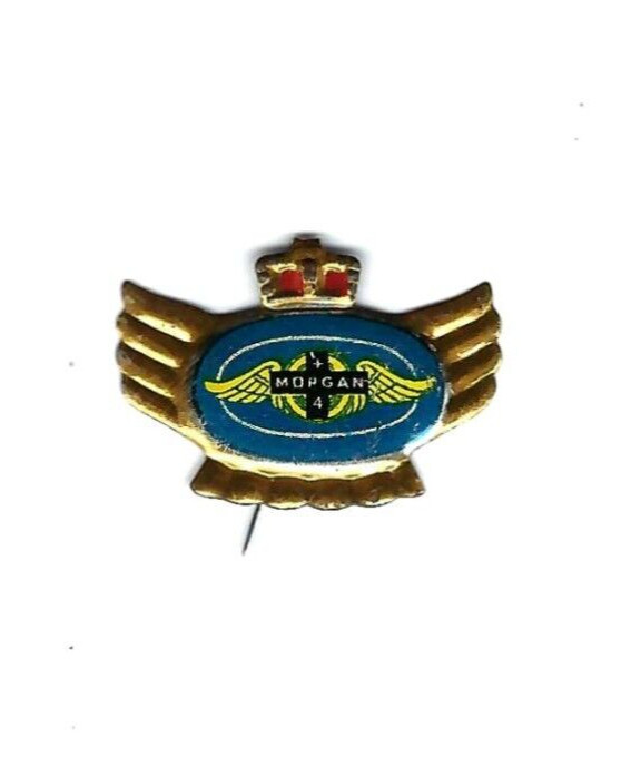 MORGAN CROWN & WINGS PIN
