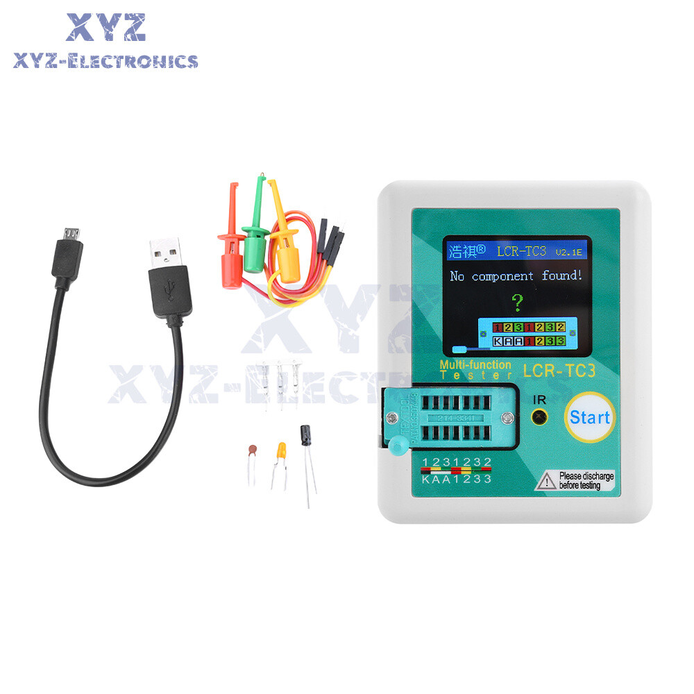 LCR-TC2 LCR-TC3 Upgraded High-precision Transistor Tester Diode Capacitance Test