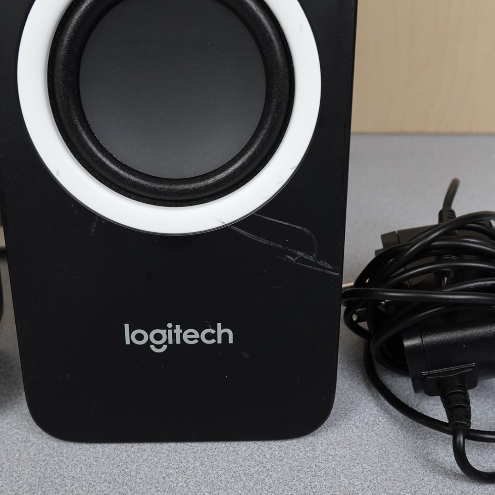 Logitech Z200 10W Multimedia Speakers Pair Black Tested