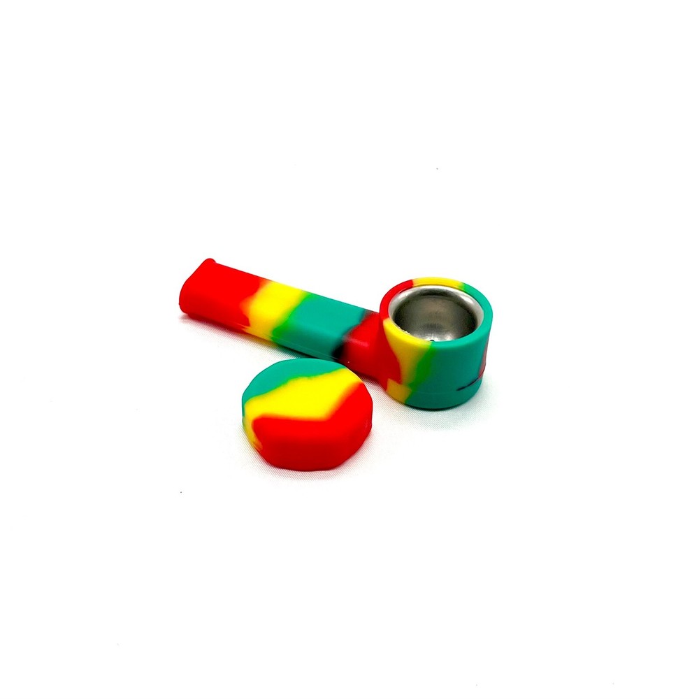 Discreet Silicone Smoking Pipe- Rubber Silicone