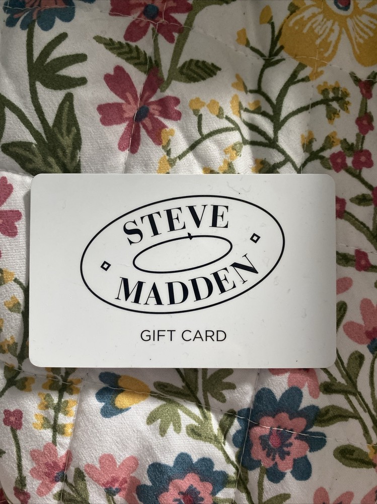 Steve Madden In Store Gift Card 200 Dollars