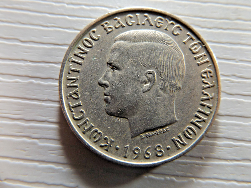 Greece 1968 10 Drachma