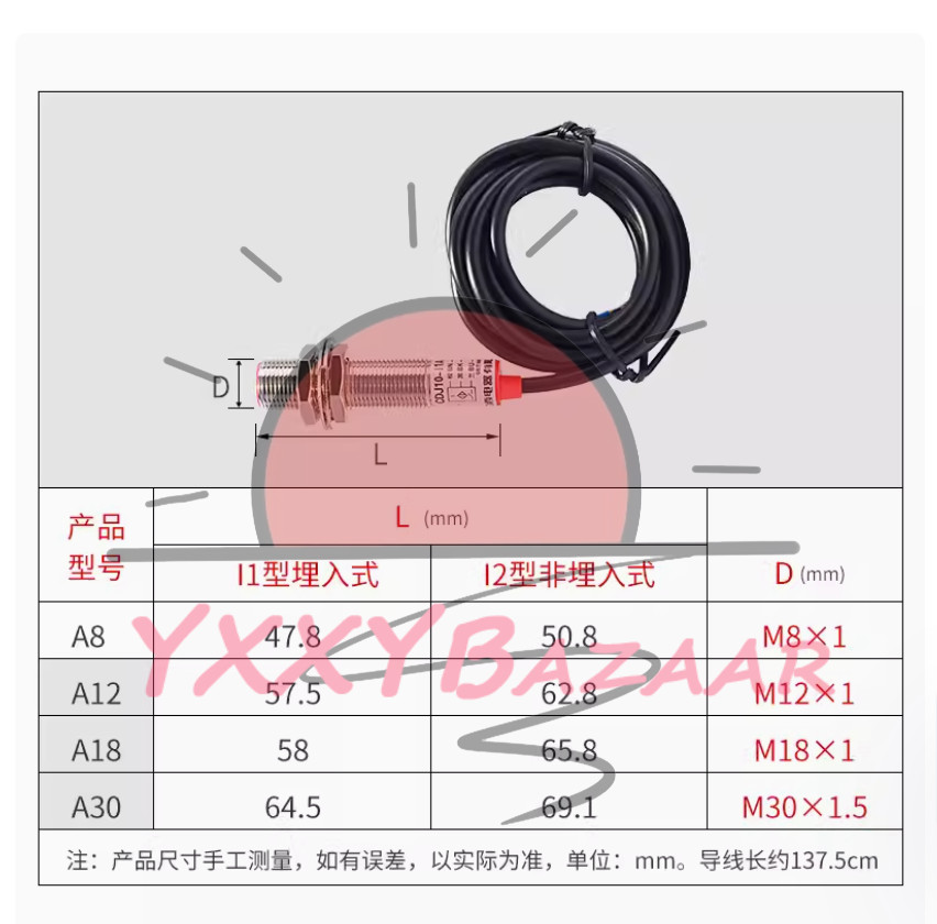 1PC NEW DELIXI Proximity switch sensor CDJ10-I2A18AN #LL