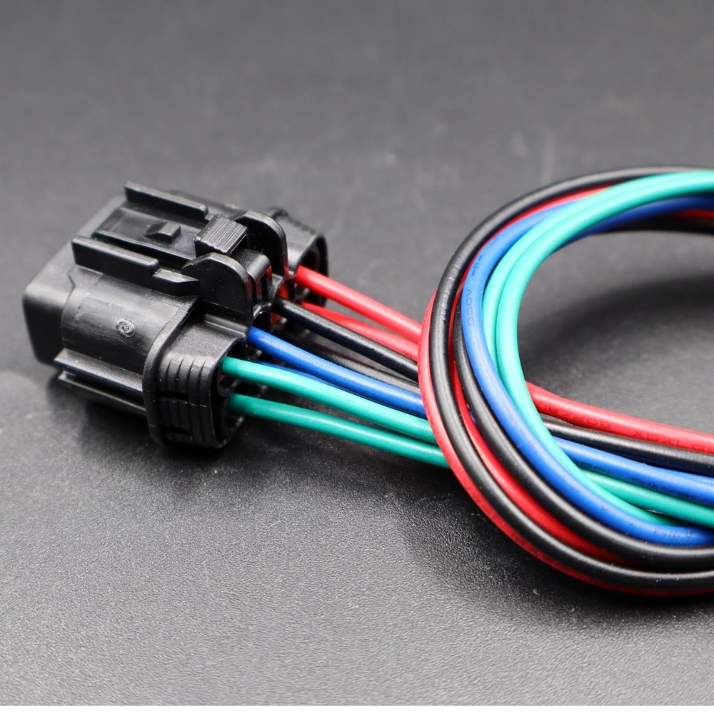 LIZAPUS 8-Way Front Headlamp Headlight Connector Plug Compatible with Infinit...
