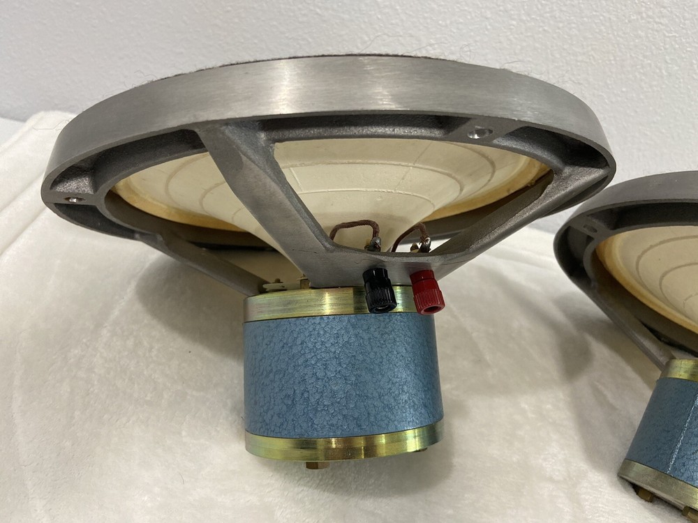 Pair HARTLEY - LUTH 220 MSG Pull Range ALNICO 10inch Speakers