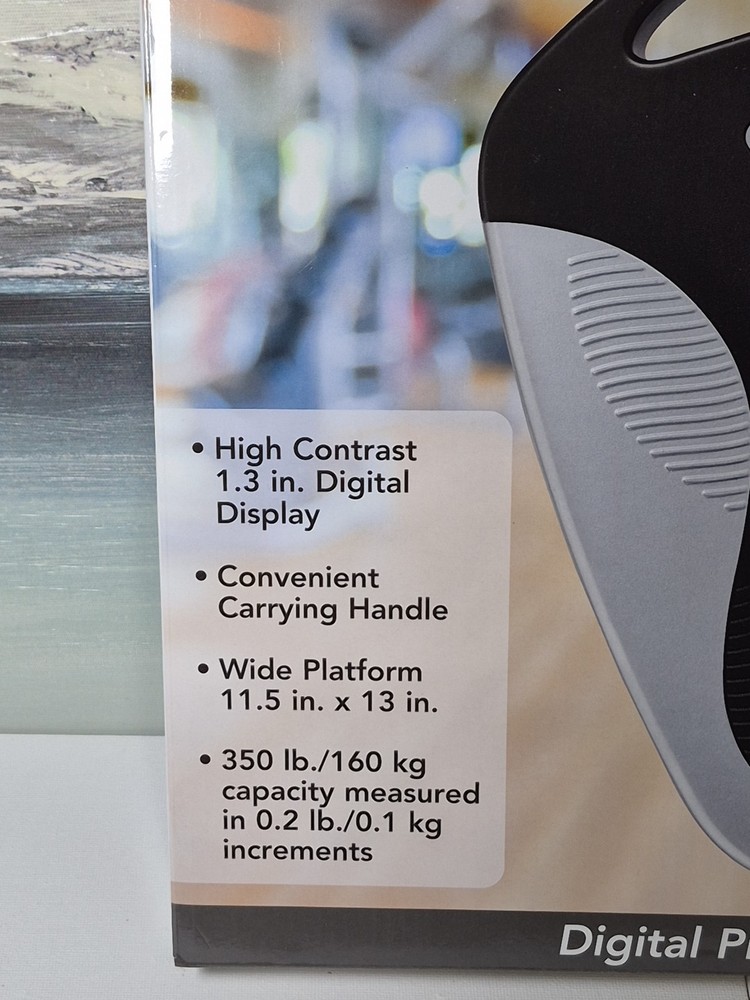Conair TH280 “Thinner” Digital Scale – Sleek, Precise & Ready to Use