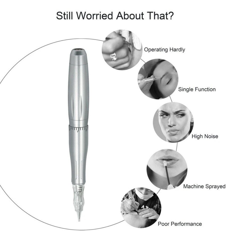 Permanent Makeup Machine, P300 Permanent Makeup Device Kit New Open Box