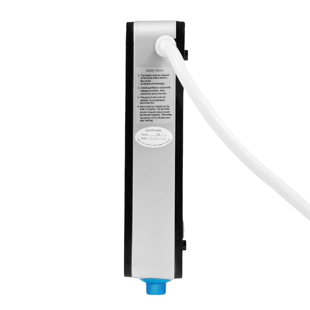 110V Whole House Electric Tankless Instant Water Heater 4500W with Shower Head