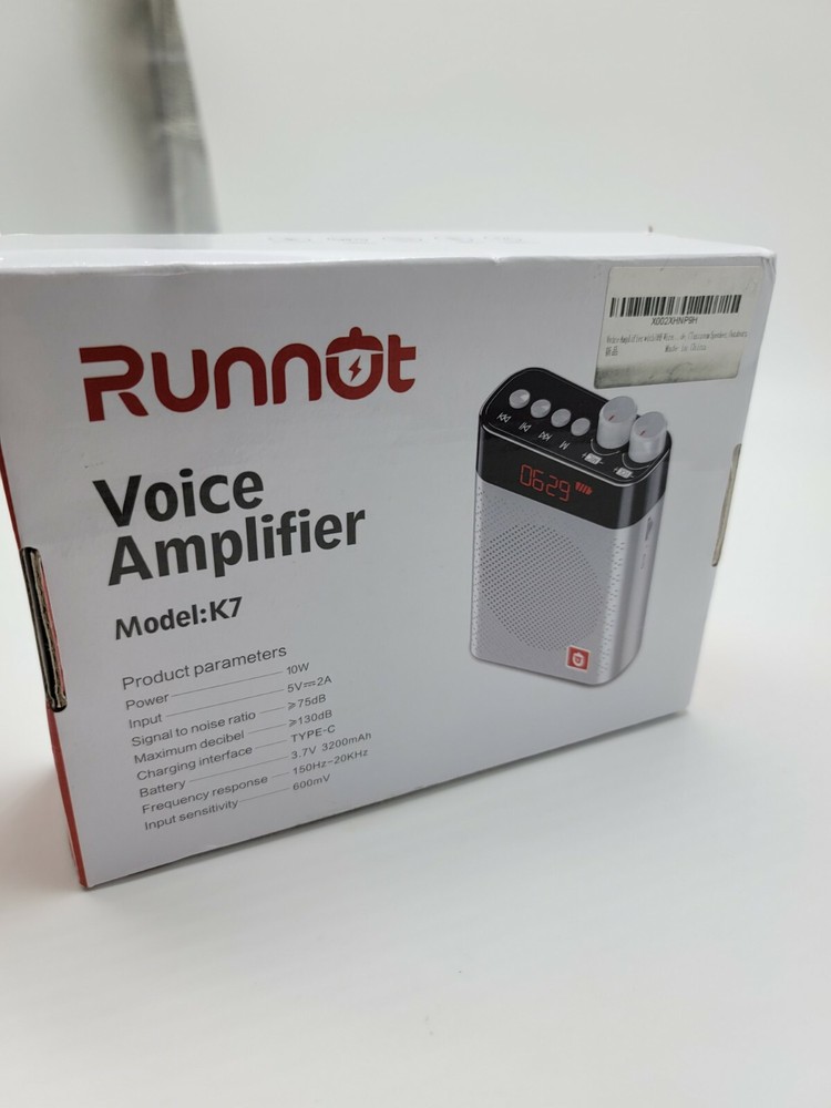 Runnut Voice Amplifier UHF Wireless Microphone