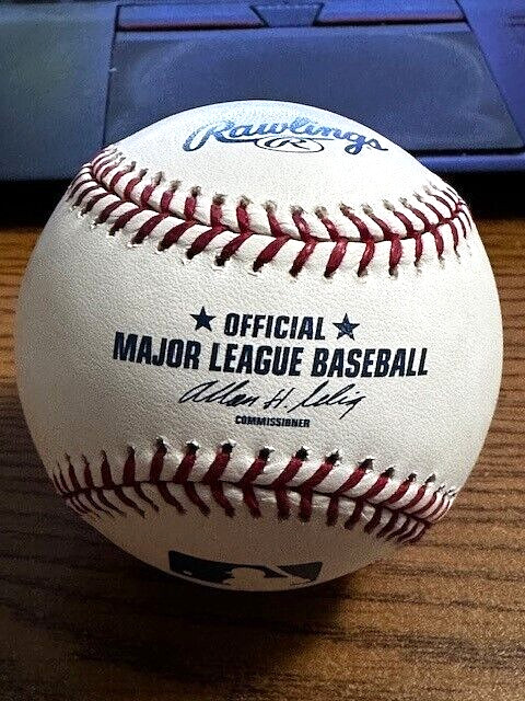 ROY WHITE 4 (HILTON) FULL NAME SIGNED AUTOGRAPHED OML BASEBALL! Yankees!