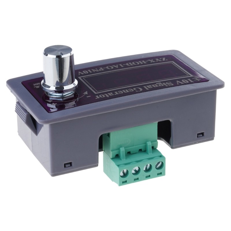±10v+5v/0-10v Voltage Source Signal Generator Meter Block DAC Analog Output
