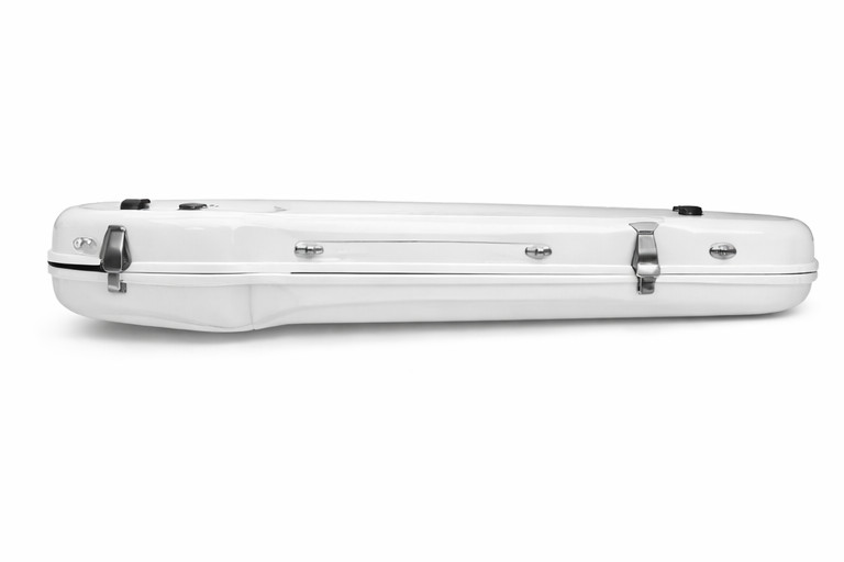 4/4 Violin Hard Case Polycarbonate White Sleeve Cover & Humidity Pack Bundle Set