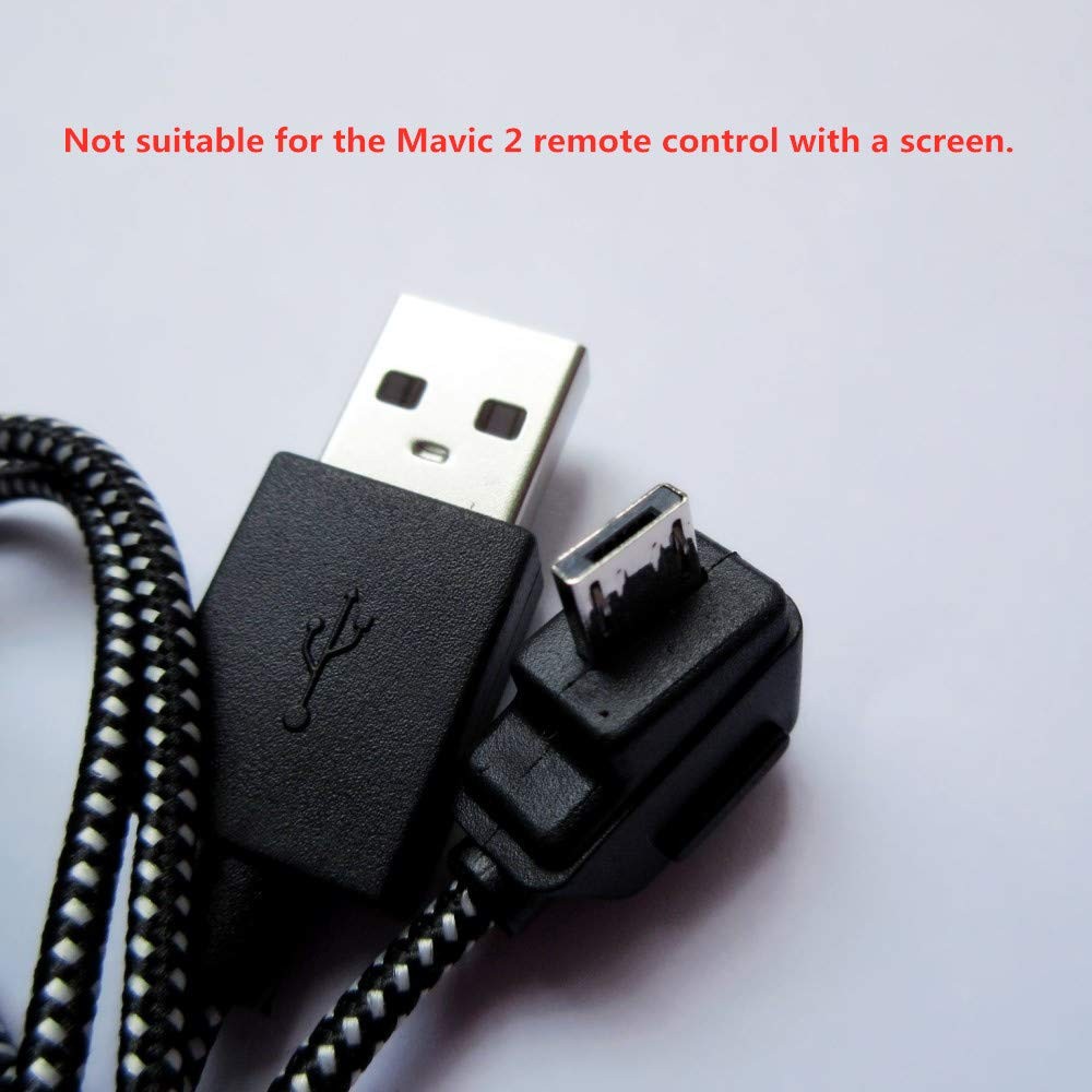 Taoke USB Data Charging Cable Remote Controller for Spark Black