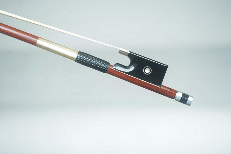 Master Piece!A Pernambuco Violin 4/4 Bow,silver mounted!Unique forg!Professional