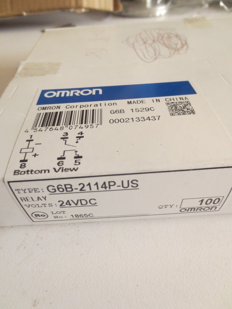 1PC  Omron Relay G6B-2114P-US DC24V