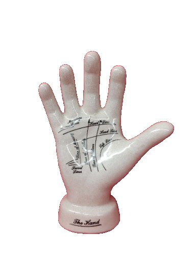 Porcelain Palmistry Hand