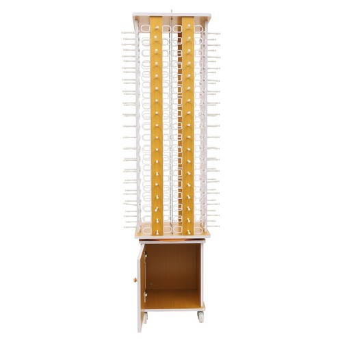 144 Pair Sunglasses Display Rack Rotating Floor-standing Eyeglass Holder