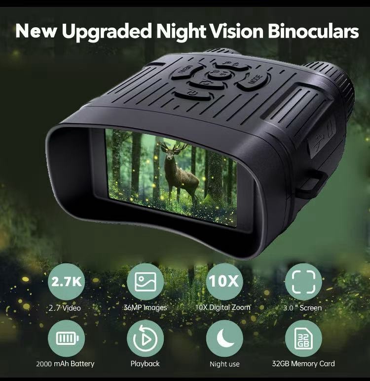 Megaorei B2 1080p Night Vision Binoculars