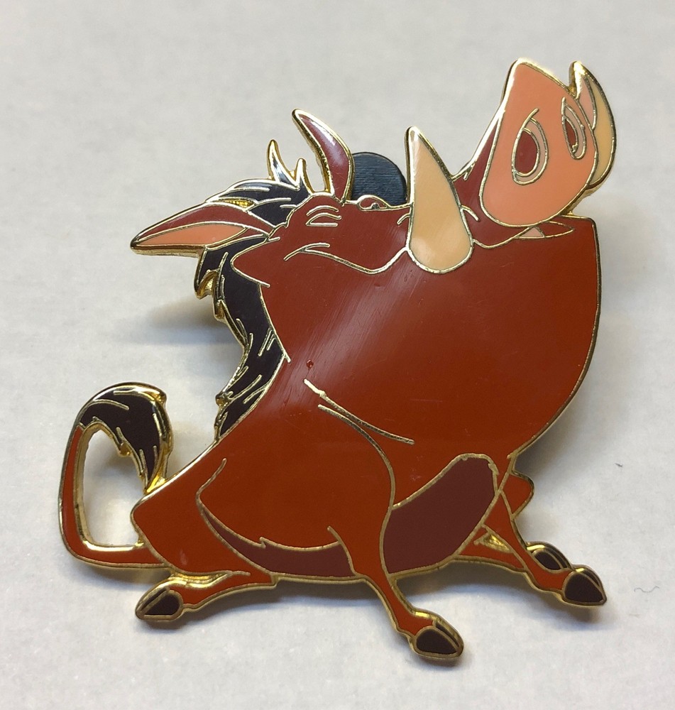 Disney Official Pin Trading 2002 Pumba Pin