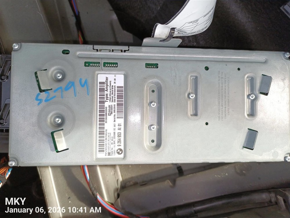 CONTROL PANEL OEM 11-13 BMW 550I 1YR WRNTY